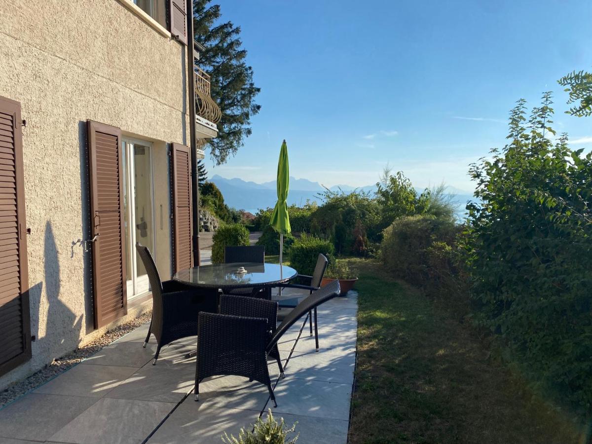 Lakeview Apartment-Lavaux Grandvaux ภายนอก รูปภาพ